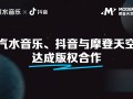 汽水音乐、抖音与摩登天空版权合作，“看见音乐计划”助力好歌被欣赏